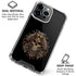 Skull and Owl by Sarah Richter iPhone 16 Pro Clear Case
