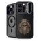 Skull and Owl by Sarah Richter iPhone 16 Pro Max Kickstand Case