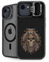 Skull and Owl by Sarah Richter iPhone 16e Kickstand Case