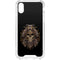 Skull and Owl by Sarah Richter iPhone XS Clear Case