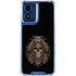 Skull and Owl by Sarah Richter Moto G 5G (2024) Clear Case