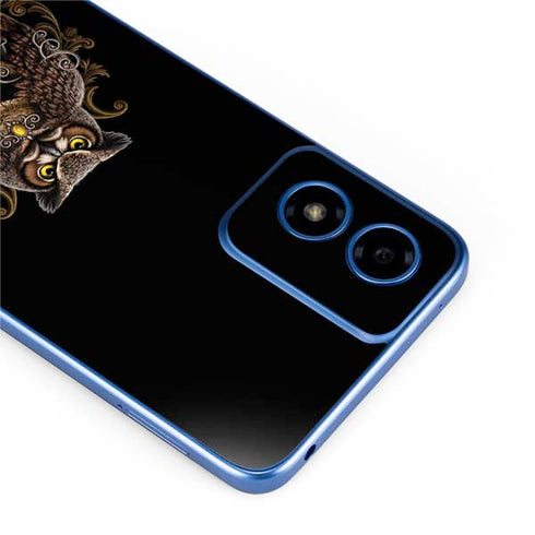 Skull and Owl by Sarah Richter Moto G Play 4G (2024) Skin