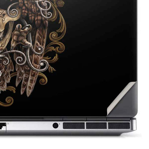 Skull and Owl by Sarah Richter Dell Precision Skin