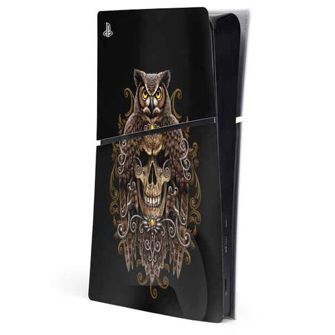 Skull and Owl by Sarah Richter PlayStation PS5 Skins