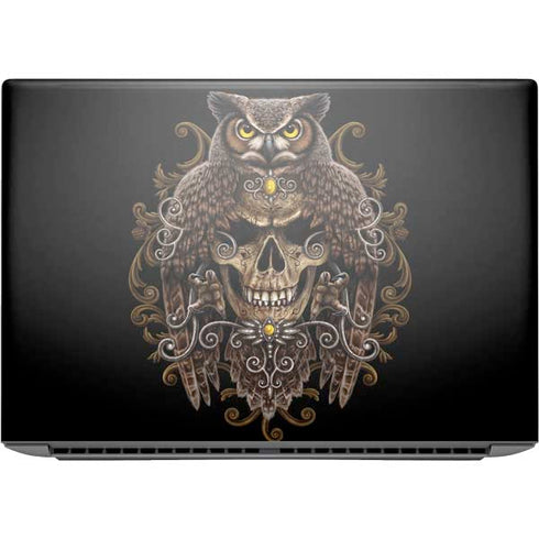 Skull and Owl by Sarah Richter HP ZBook Fury 16 G10 Skin