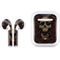 Liquid Blue Skull Entwined with Roses Apple AirPods Skin