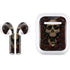 Liquid Blue Skull Entwined with Roses Apple AirPods Skin