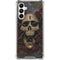 Liquid Blue Skull Entwined with Roses Galaxy A16 5G Clear Case