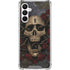 Liquid Blue Skull Entwined with Roses Galaxy A16 5G Clear Case