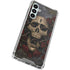 Liquid Blue Skull Entwined with Roses Galaxy A16 5G Clear Case