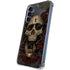 Liquid Blue Skull Entwined with Roses Galaxy A35 5G Clear Case