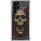 Liquid Blue Skull Entwined with Roses Galaxy S23 Ultra Clear Case