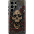 Liquid Blue Skull Entwined with Roses Galaxy S23 Ultra Pro Case