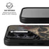 Liquid Blue Skull Entwined with Roses Galaxy S25 Kickstand Case