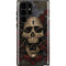 Liquid Blue Skull Entwined with Roses Galaxy S25 Ultra Impact Case