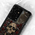 Liquid Blue Skull Entwined with Roses Galaxy S24 Ultra Waterproof Case