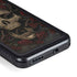Liquid Blue Skull Entwined with Roses Galaxy S24 Waterproof Case
