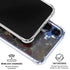 Liquid Blue Skull Entwined with Roses Galaxy S25 Plus Clear Case