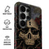 Liquid Blue Skull Entwined with Roses Galaxy S26 Ultra Impact Case