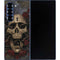 Liquid Blue Skull Entwined with Roses Galaxy Z Fold6 Skin