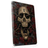 Liquid Blue Skull Entwined with Roses Apple iPad Skin