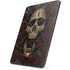 Liquid Blue Skull Entwined with Roses Apple iPad Pro Skin