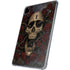 Liquid Blue Skull Entwined with Roses iPad Pro 11in (2024) Clear Case