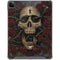 Liquid Blue Skull Entwined with Roses iPad Cases