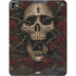 Liquid Blue Skull Entwined with Roses iPad Pro 13in M4 (2024) Skin