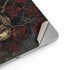 Liquid Blue Skull Entwined with Roses iPad Pro 13in M4 (2024) Skin