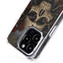 Liquid Blue Skull Entwined with Roses iPhone 16 Pro MagSafe Case