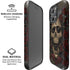 Liquid Blue Skull Entwined with Roses iPhone 16 Pro Magsafe Impact Case