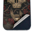Liquid Blue Skull Entwined with Roses iPhone 16 Skin