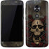 Liquid Blue Skull Entwined with Roses Moto E5 Play Skin