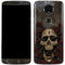 Liquid Blue Skull Entwined with Roses Moto E5 Plus Skin