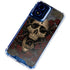Liquid Blue Skull Entwined with Roses Moto G 5G (2024) Clear Case