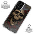 Liquid Blue Skull Entwined with Roses Moto G Power 5G (2024) Clear Case