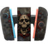 Liquid Blue Skull Entwined with Roses Nintendo Switch 2 (2025) Joy-Con Controller Skin