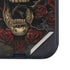 Liquid Blue Skull Entwined with Roses Otterbox Defender iPhone Skin