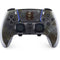 Liquid Blue Skull Entwined with Roses PS5 DualSense Edge Pro Controller Skin