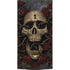 Liquid Blue Skull Entwined with Roses XBox Series X Digital Edition Console Skin