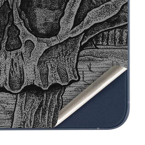 Alchemy Carta Skull Sketch Galaxy A35 5G Skin