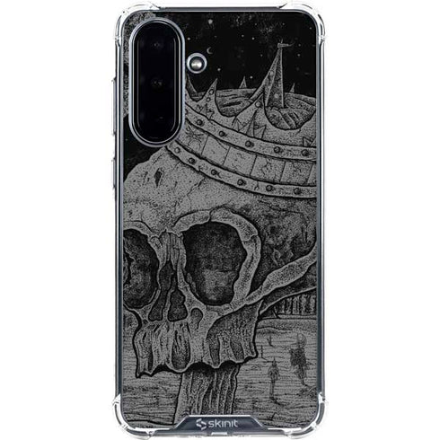 Alchemy Carta Skull Sketch Galaxy A36 5G Clear Case