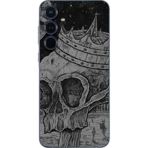 Alchemy Carta Skull Sketch Galaxy A36 5G Skin