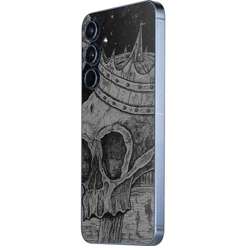 Alchemy Carta Skull Sketch Galaxy A55 5G Skin
