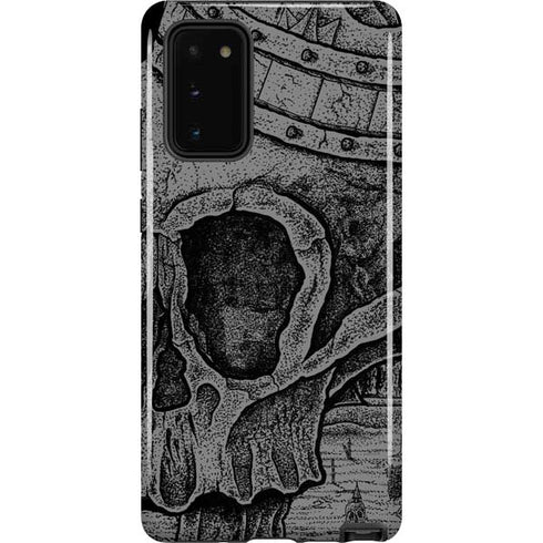 Alchemy Carta Skull Sketch Galaxy Cases