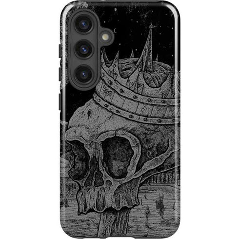 Alchemy Carta Skull Sketch Galaxy S25 Impact Case