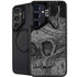 Alchemy Carta Skull Sketch Galaxy S25 Kickstand Case
