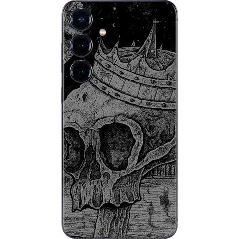 Alchemy Carta Skull Sketch Galaxy S25 Plus Skin