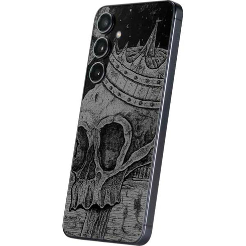 Alchemy Carta Skull Sketch Galaxy S24 Plus Skin